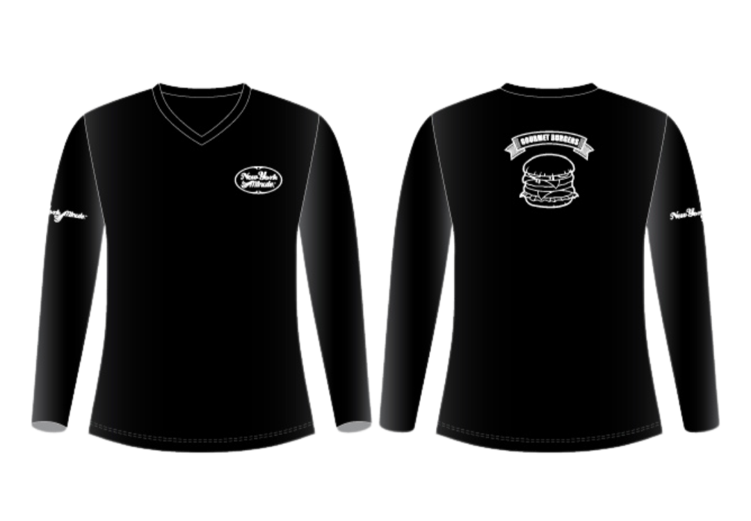New York Minute - Ladies Fitted Tee Long Sleeve